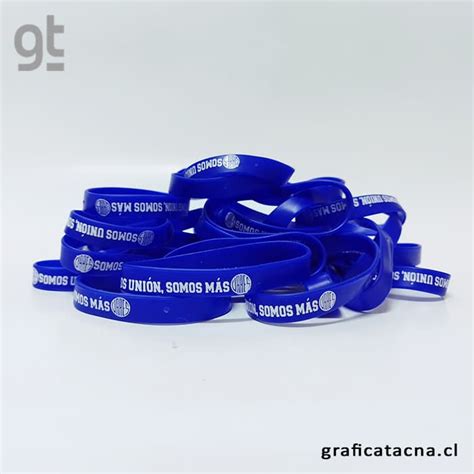 Pulseras De Silicona Personalizadas Gr Fica Tacna