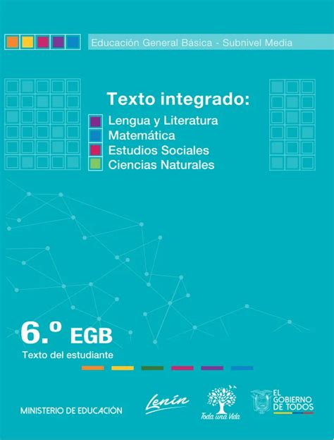 Texto Integrado Egb En Pdf Libros Del Ministerio