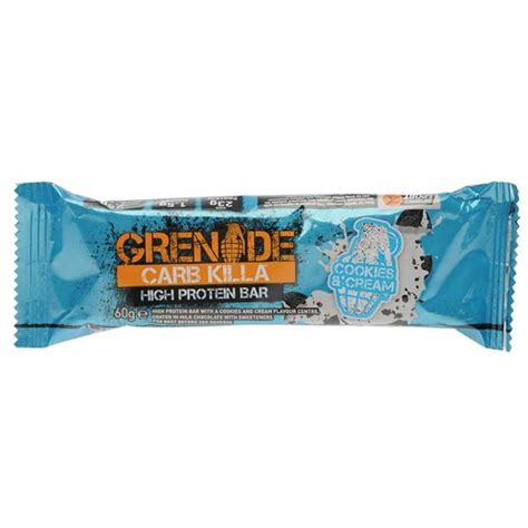 Grenade Carb Killer Bar Nutrition Bars Sportsdirect