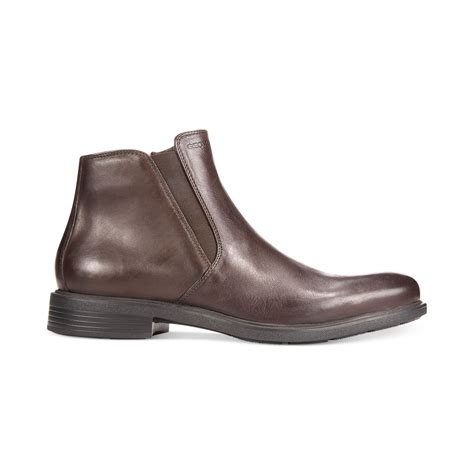 Geox Claudio Dublin Chelsea Boots In Brown For Men Lyst