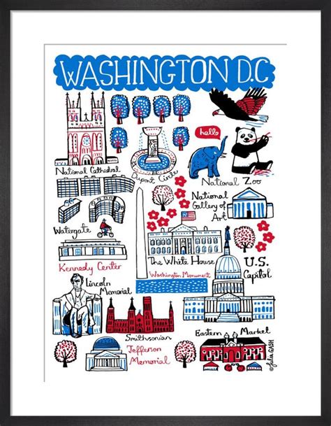Washington Dc By Julia Gash Art Print From King And Mcgaw Large Art