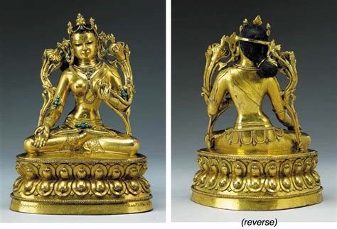 A Gilt Bronze Figure Of White Tara TIBET 15TH CENTURY Christie S