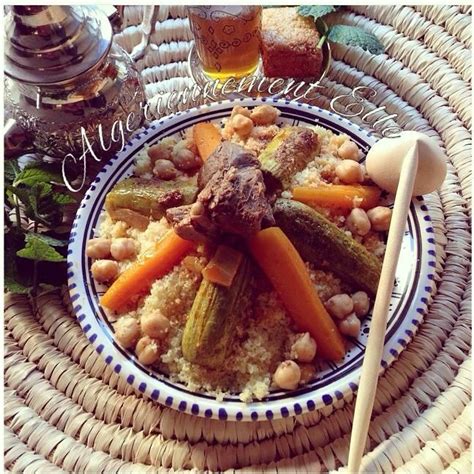 Couscous Algerien Algerian Cuisine Algerian Recipes Snap Food