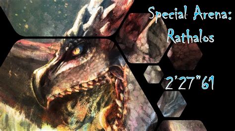 MHW Special Arena Rathalos 2 27 61 Solo Greatsword YouTube