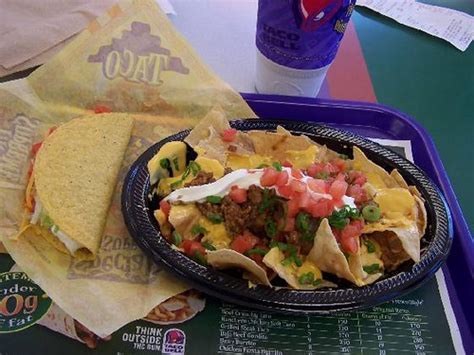 Nachos Grande And Taco Supreme At Taco Bell One Of My Favori Flickr