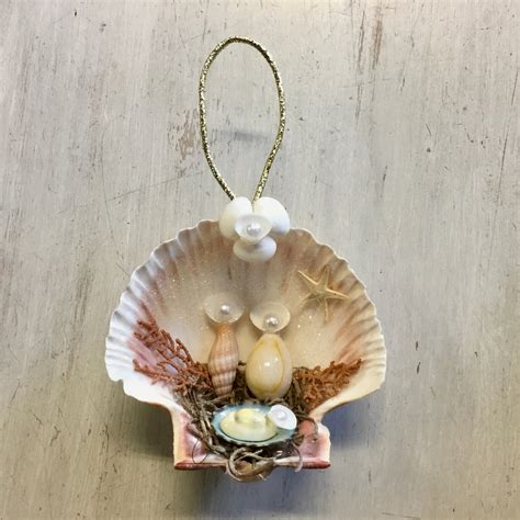 Colorful Seashell Manger Ornament Sea Things Ventura