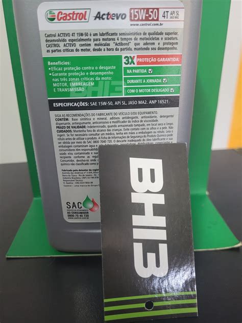 Leo Castrol W T Actevo Actibond Semissint Tico Litro Bh