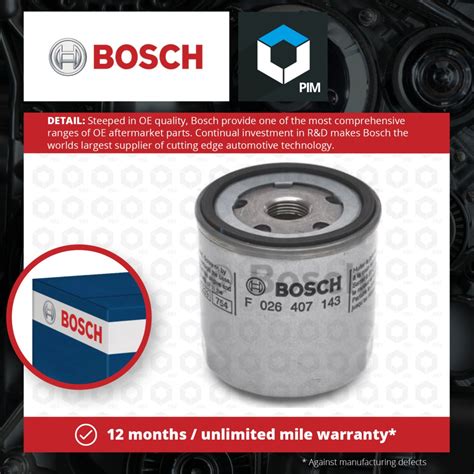 Oil Filter F Bosch E B E H E T E