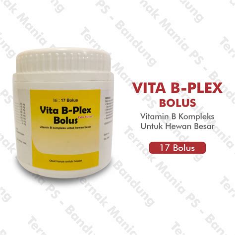 Jual Vitamin Hewan Besar Vita B Plex Bolus Extra Flavor Medion Shopee