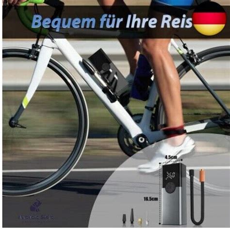 Zoruman Mah Tragbare Elektronische Luftpumpe Psi Fahrradpumpe