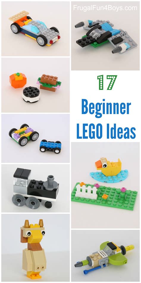 17 Beginner LEGO Ideas with LEGO Classic sets