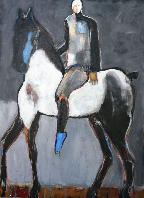 Horses on Canvas - James Koskinas Art in 2022 | Abstract horse painting ...