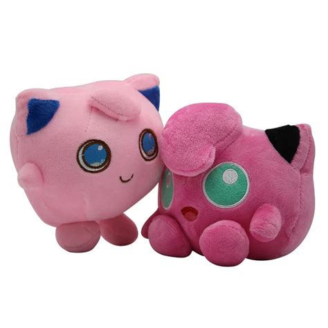 12 14cm Jigglypuff Wigglytuff Plush Toy Q Version Jigglypuff Wigglytuff