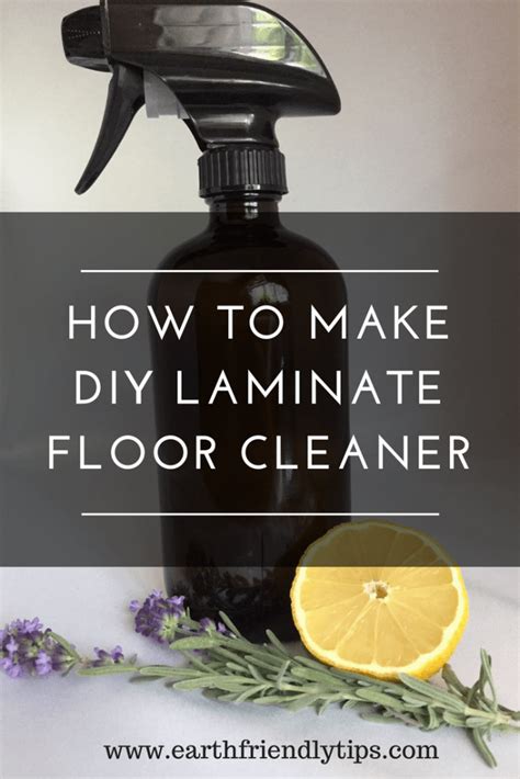 How to Make DIY Laminate Floor Cleaner - Earth Friendly Tips