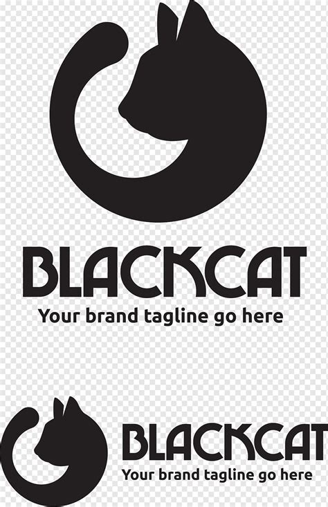 Desain Logo Kucing Hitam Png Pngwing