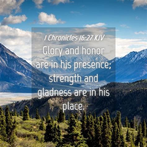 1 Chronicles 1627 Kjv Bible Verse Images