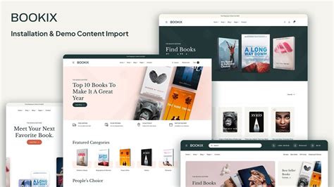 Installation and Demo Content Import ┇ Bookix ┇ Book Store WooCommerce ...