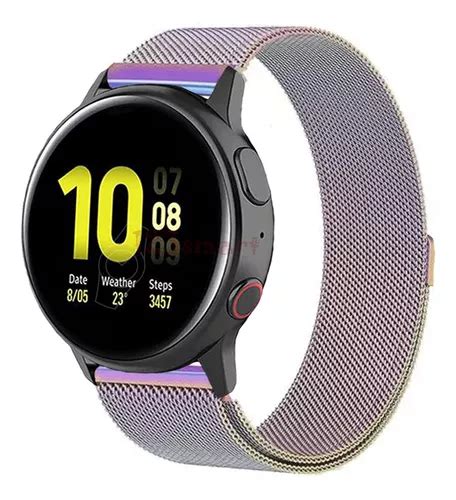 Pulseira Milanese Para Haylou Gst E Xiaomi Maimo Cor Camaleão Largura