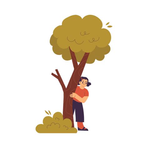 150 Hide Behind Tree Stock Illustrations Royalty Free Vector Graphics