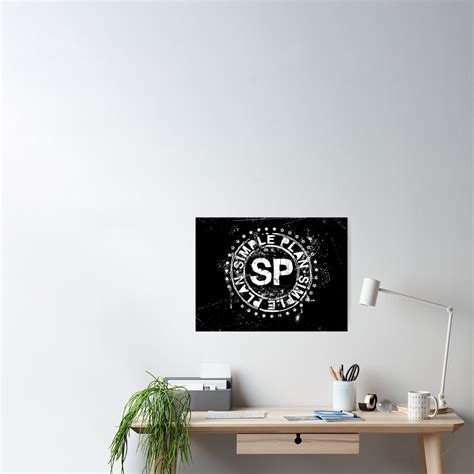 "Simple Plan Logo" Poster for Sale by Ric-Sauce | Redbubble