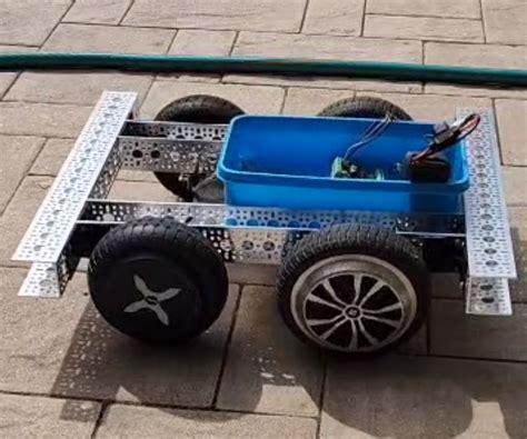 Robust Robotic Platform From Old Hoverboards And Used Metal 12 Steps