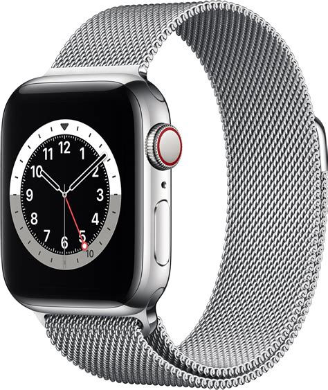 Apple Watch Series 6 Gpscellular40mm Silver Stainless Steel Case With