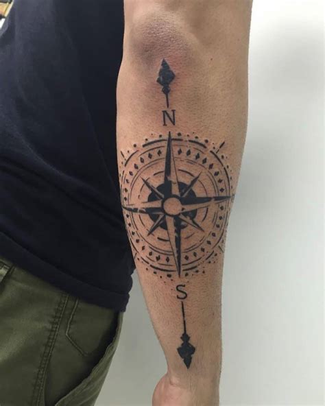 Update Compass Tattoo On Elbow Super Hot In Coedo Vn