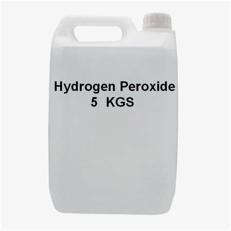 Industrial Grade Hydrogen Peroxide Solution 35 25l At Best Price In Jamnagar