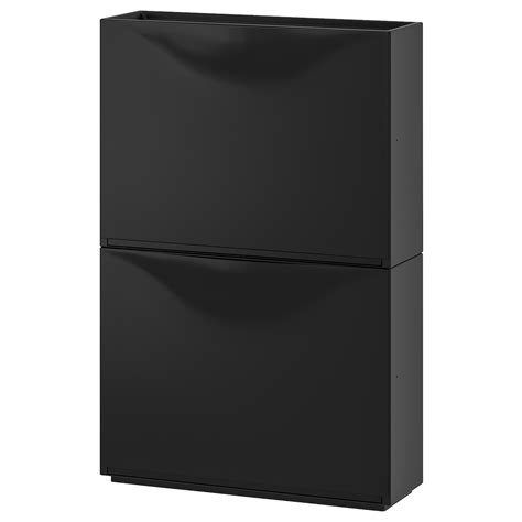 Trones Shoe Cabinetstorage Black 52x18x39 Cm Ikea