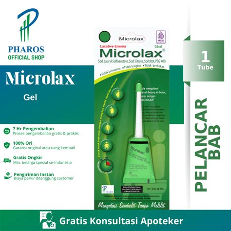 Jual Microlax Gel Tube Ml Susah Bab Sembelit Pelancar Bab