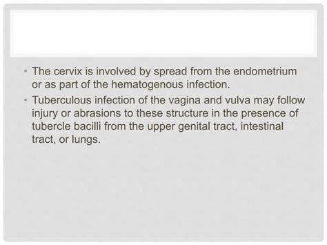 Genital Tuberclosis And Infertilty Ppt