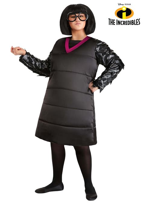 Women S Plus Size Disney The Incredibles Edna Mode Costume Disney