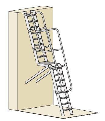 Ships Companion Way Ladders Landing Platform Surespan Nbs Bim Library