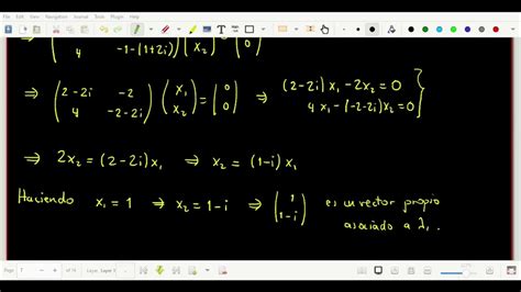 Sistemas Lineales Homogéneos Con Coeficientes Constantes Valores Propios Complejos Ejemplos
