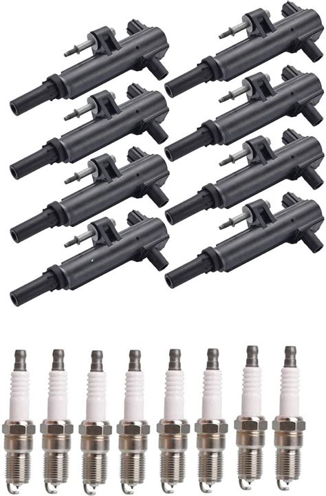 Amazon Ena Set Of Iridium Spark Plug And Ignition Coil Pack