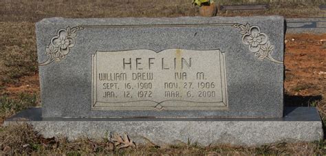 William Drew Heflin Sr 1917 1972 Find A Grave Memorial