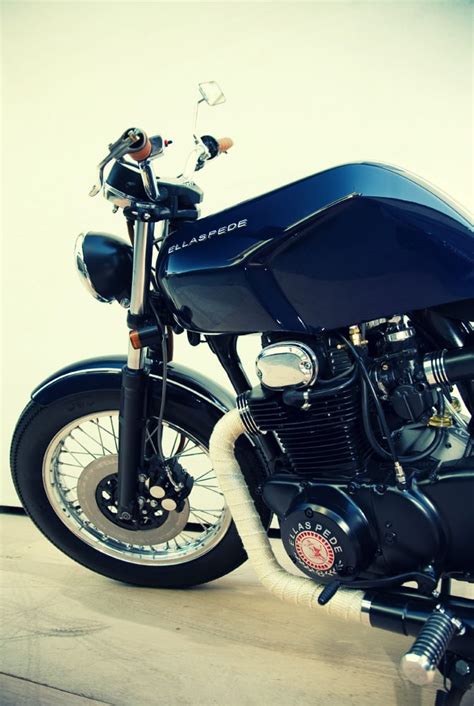 Custom Honda CB350 Café Racer By Ellaspede