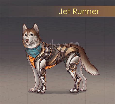 Animated Sci Fi Husky Closed By Sherharon On Deviantart