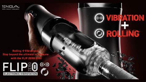 Tenga Releases Vacuum Gyro Roller Flip Zero Electronic Attachments