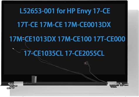 L52653 001 Screen Replacement For Hp Envy 17 Ce 17t Ce 17m