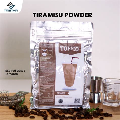 Jual TERLARIS Bubuk Minuman Rasa Tiramisu Tofico Powder 1KG