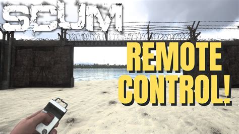 Scum 0 7 Control Doors And Gates With Remote Sensor And Key YouTube