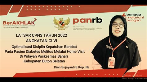 Laporan Aktualisasi Dan Habituasi Latsar CPNS Golongan III Tahun 2022