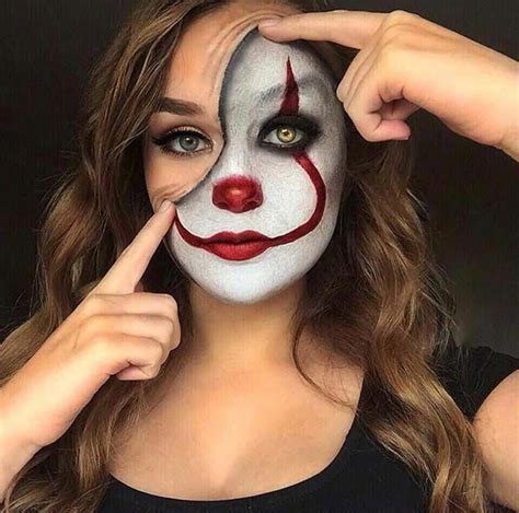 It Clown Makeup Idea for Halloween #halloweenmakeup Halloween 2018 ...