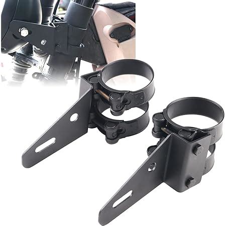 Amazon Smt Black Billet Aluminum Headlight Fork Mounting Brackets