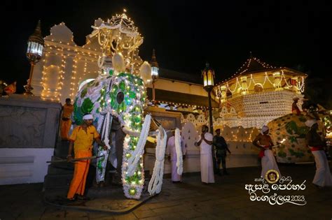 The 1st Kumbal Procession of the Kandy Esala Perahera 2023 – Sri Dalada Maligawa – Temple of the ...