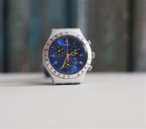 Swatch Sydney Olympics Swiss Made Watch Swatch Irony Chrono Etsy Hong