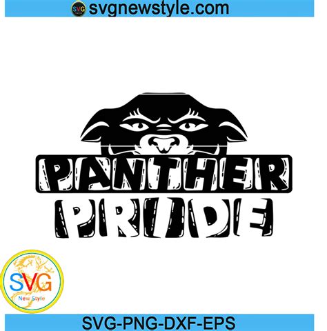 Panther Pride svg, Cat Pride SVG, Panther svg, Panthers svg, Paw svg ...