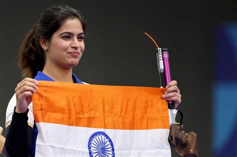 Paris Olympics Manu Bhakers Historic Bronze Opens Indias Medal Hunt