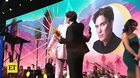 Robert Downey Jr TEASES Cillian Murphy For Short PSIFF Speech